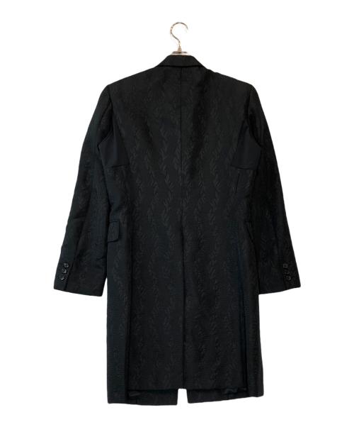 COMME des GARCONS HOMME PLUS（コムデギャルソンオムプリュス）COMME des GARCONS HOMME PLUS (コムデギャルソンオムプリュス) スタッズデザインコート ブラック サイズ:Sの古着・服飾アイテム