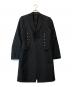 COMME des GARCONS HOMME PLUS（コムデギャルソンオムプリュス）の古着「スタッズデザインコート」｜ブラック
