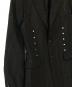 中古・古着 COMME des GARCONS HOMME PLUS (コムデギャルソンオムプリュス) スタッズデザインコート ブラック サイズ:S：45000円