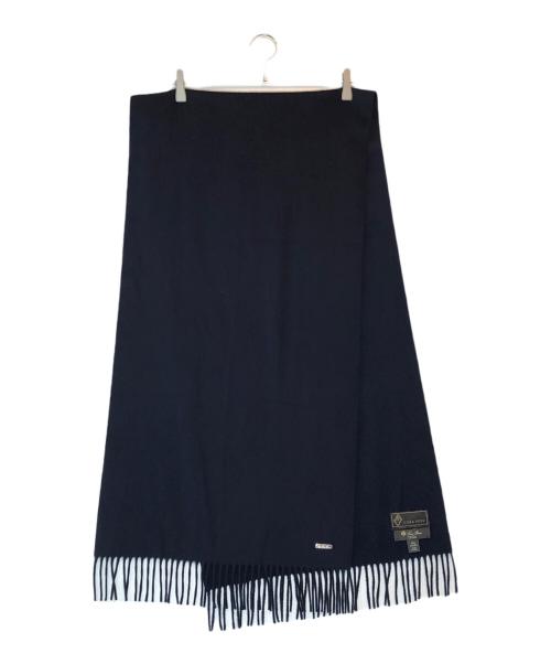 LORO PIANA（ロロピアーナ）LORO PIANA (ロロピアーナ) VICUNA ストール ネイビー サイズ:下記参照の古着・服飾アイテム