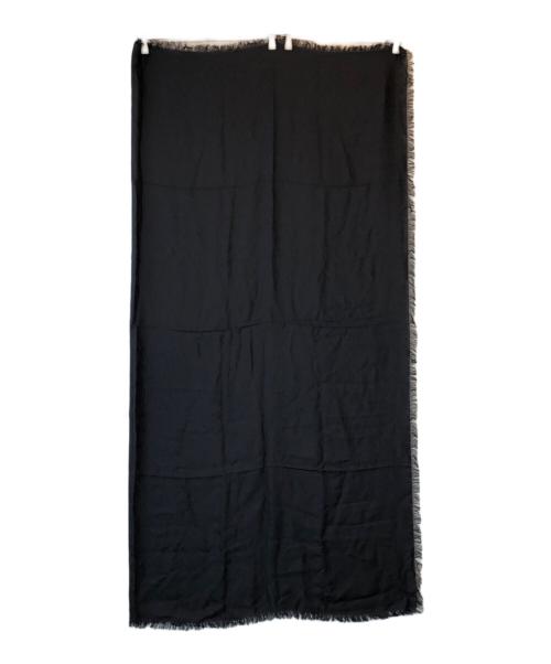 Saint Laurent Paris（サンローランパリ）Saint Laurent Paris (サンローランパリ) ラージ スクエア スカフ ブラック サイズ:140×140cmの古着・服飾アイテム