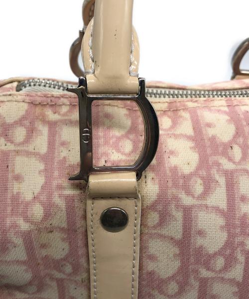 Christian Dior（クリスチャン ディオール）Christian Dior (クリスチャン ディオール) トロッターミニボストンバッグ ピンクの古着・服飾アイテム