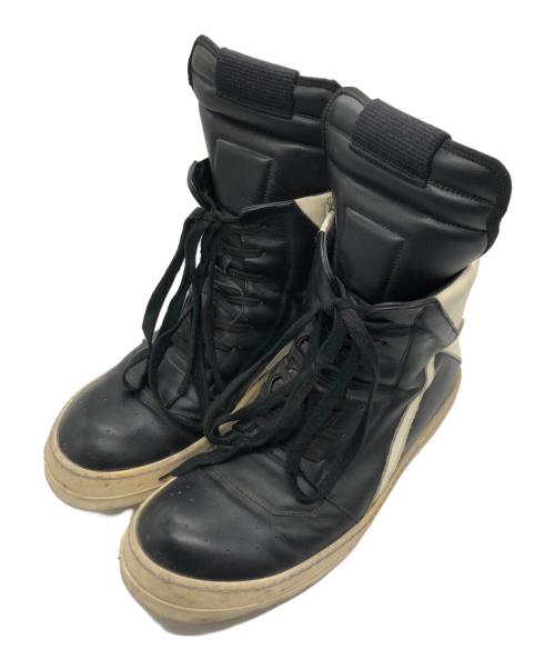 RICK OWENS（リックオウエンス）RICK OWENS (リックオウエンス) GEOBASKET ブラック サイズ:42の古着・服飾アイテム
