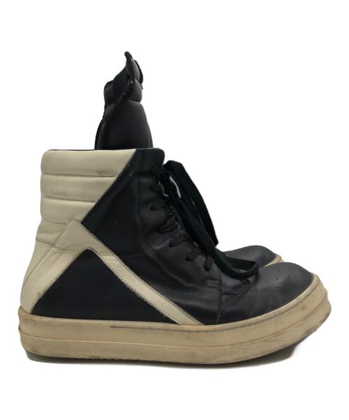 RICK OWENS（リックオウエンス）RICK OWENS (リックオウエンス) GEOBASKET ブラック サイズ:42の古着・服飾アイテム