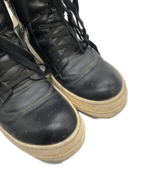 RICK OWENS（リックオウエンス）RICK OWENS (リックオウエンス) GEOBASKET ブラック サイズ:42の古着・服飾アイテム
