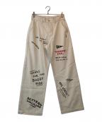 GOOSE BUZZYグース バジー）の古着「GB MEMORIAL PANTS」｜ベージュ