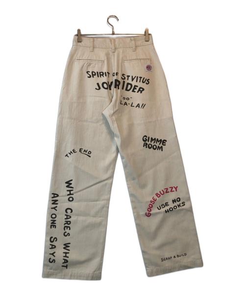 GOOSE BUZZY（グース バジー）GOOSE BUZZY (グース バジー) GB MEMORIAL PANTS ベージュ サイズ:１の古着・服飾アイテム