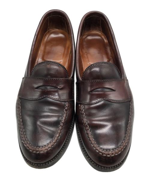Alden（オールデン）Alden (オールデン) 986 ペニーローファー コードバン ブラウン サイズ:7 1/2の古着・服飾アイテム