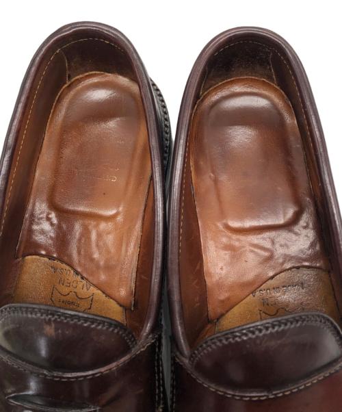 Alden（オールデン）Alden (オールデン) 986 ペニーローファー コードバン ブラウン サイズ:7 1/2の古着・服飾アイテム