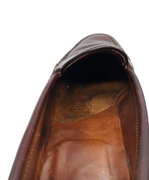 Alden（オールデン）Alden (オールデン) 986 ペニーローファー コードバン ブラウン サイズ:7 1/2の古着・服飾アイテム