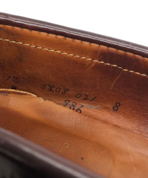 Alden（オールデン）Alden (オールデン) 986 ペニーローファー コードバン ブラウン サイズ:7 1/2の古着・服飾アイテム