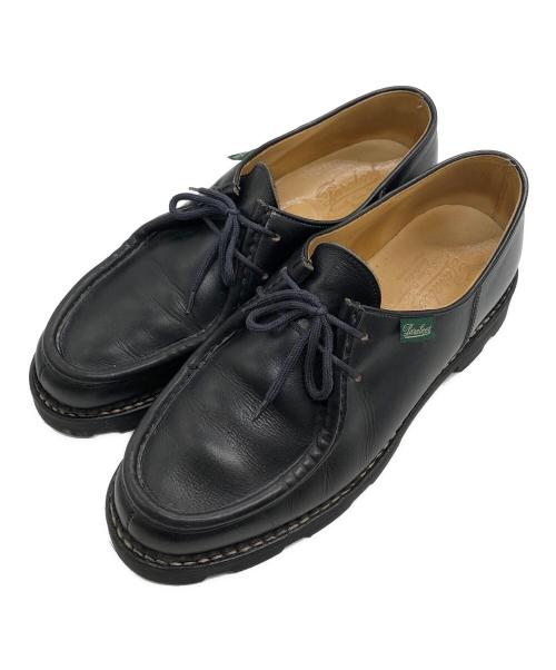 PARABOOT（パラブーツ）PARABOOT (パラブーツ) Uチップシューズ ブラック サイズ:45の古着・服飾アイテム