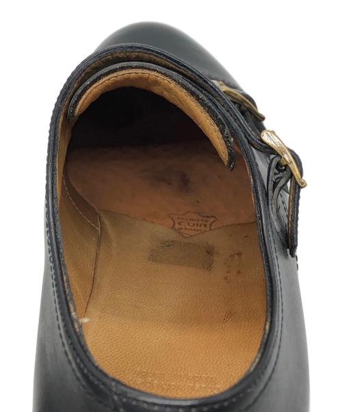 PARABOOT（パラブーツ）PARABOOT (パラブーツ) ダブルモンクストラップシューズ ブラック サイズ:10の古着・服飾アイテム