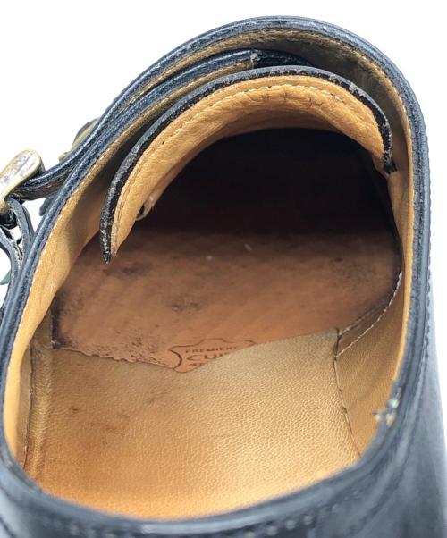 PARABOOT（パラブーツ）PARABOOT (パラブーツ) ダブルモンクストラップシューズ ブラック サイズ:10の古着・服飾アイテム