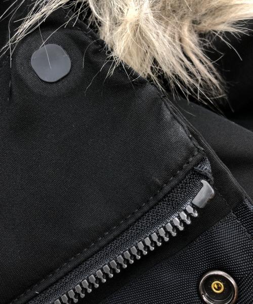 WOOLRICH（ウールリッチ）WOOLRICH (ウールリッチ) ARCTIC DOWN PARKA ブラック サイズ:USA Lの古着・服飾アイテム