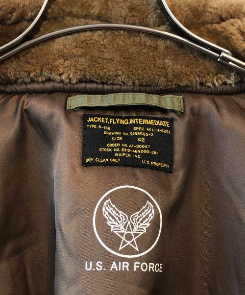 waiper（ワイパー）WAIPER (ワイパー) B‐15B フライトジャケット カーキ サイズ:42の古着・服飾アイテム