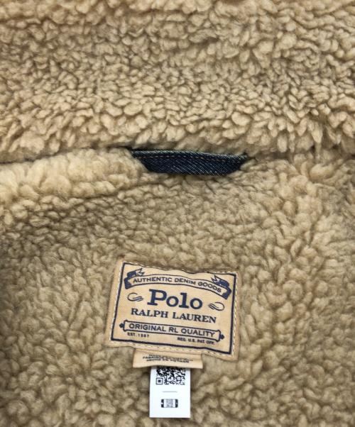 POLO RALPH LAUREN（ポロ・ラルフローレン）POLO RALPH LAUREN (ポロ・ラルフローレン) 裏ボアデニムジャケット インディゴ サイズ:Mの古着・服飾アイテム