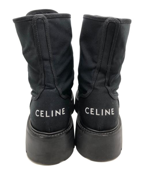 CELINE（セリーヌ）CELINE (セリーヌ) バルキーレースアップシューズ ブラック サイズ:42の古着・服飾アイテム