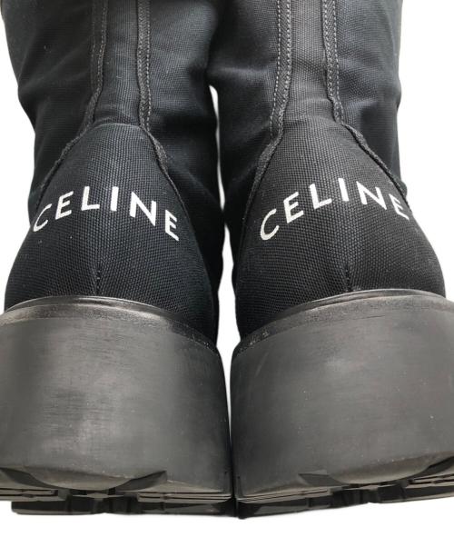 CELINE（セリーヌ）CELINE (セリーヌ) バルキーレースアップシューズ ブラック サイズ:42の古着・服飾アイテム