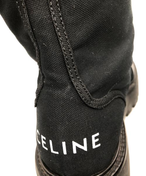 CELINE（セリーヌ）CELINE (セリーヌ) バルキーレースアップシューズ ブラック サイズ:42の古着・服飾アイテム
