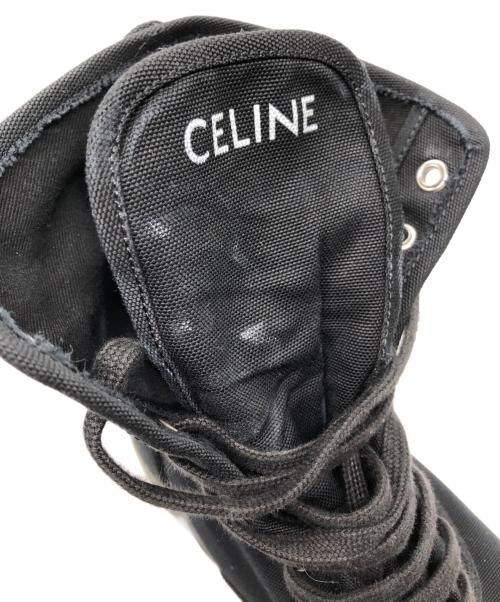 CELINE（セリーヌ）CELINE (セリーヌ) バルキーレースアップシューズ ブラック サイズ:42の古着・服飾アイテム
