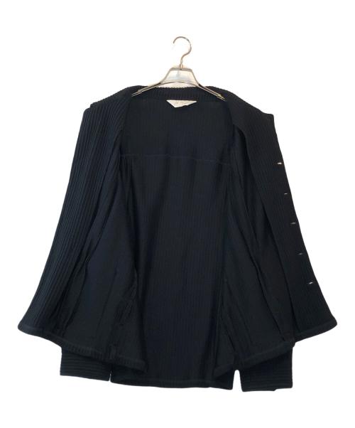 ANCELLM（アンセルム）ANCELLM (アンセルム) WRINKLED STRIPE SHIRT ブラック サイズ:1の古着・服飾アイテム