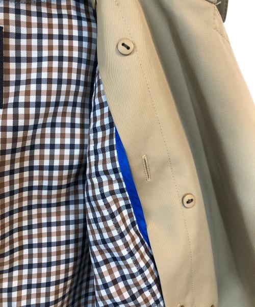 Aquascutum（アクアスキュータム）Aquascutum (アクアスキュータム) ライナー付トレンチコート ベージュ サイズ:4の古着・服飾アイテム