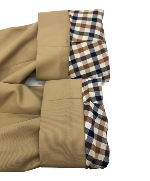 Aquascutum（アクアスキュータム）Aquascutum (アクアスキュータム) ライナー付トレンチコート ベージュ サイズ:4の古着・服飾アイテム