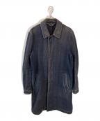 COMME des GARCONS HOMME PLUSコムデギャルソンオムプリュス）の古着「チェスターコート」｜ネイビー