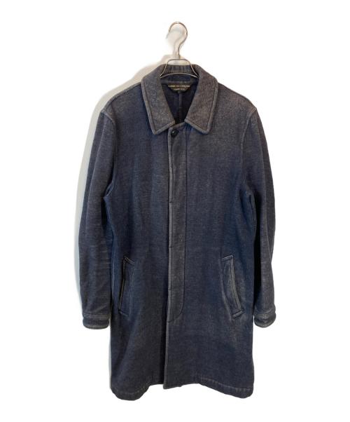 COMME des GARCONS HOMME PLUS（コムデギャルソンオムプリュス）COMME des GARCONS HOMME PLUS (コムデギャルソンオムプリュス) チェスターコート ネイビー サイズ:Lの古着・服飾アイテム