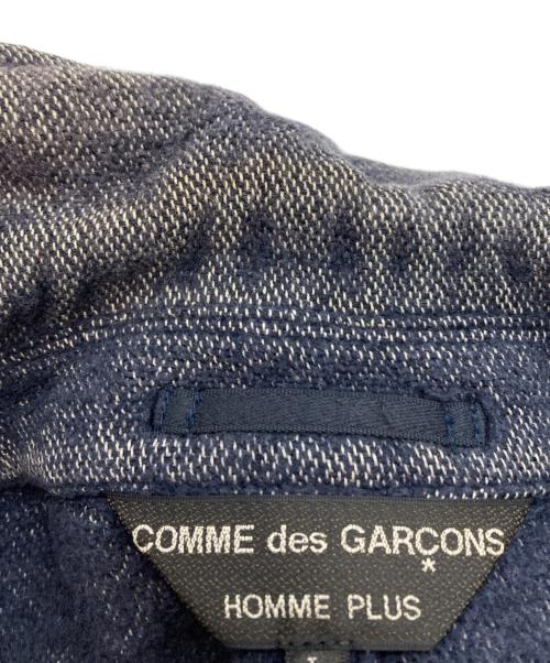 COMME des GARCONS HOMME PLUS（コムデギャルソンオムプリュス）COMME des GARCONS HOMME PLUS (コムデギャルソンオムプリュス) チェスターコート ネイビー サイズ:Lの古着・服飾アイテム