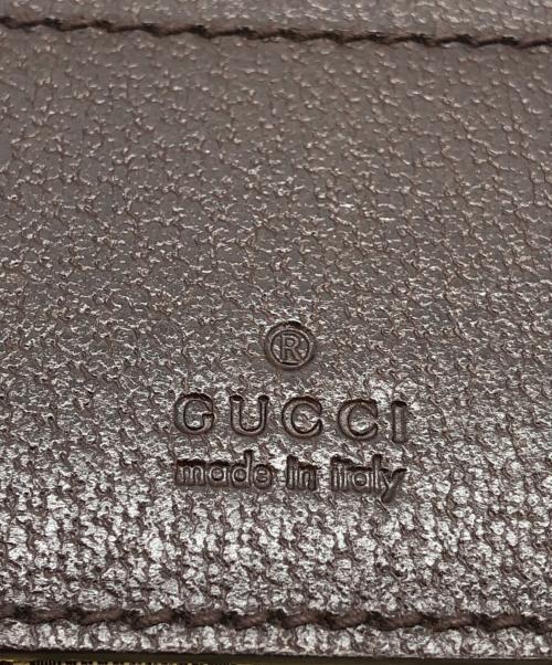 GUCCI（グッチ）GUCCI (グッチ) GGキャンバスウエストポーチ ブラウンの古着・服飾アイテム