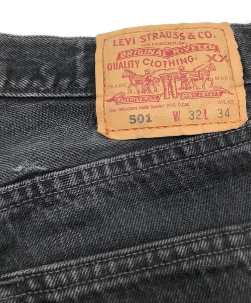 LEVI'S（リーバイス）LEVI'S (リーバイス) デニムパンツ ブラック サイズ:W32×L34の古着・服飾アイテム