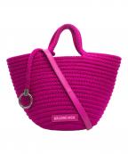 BALENCIAGAバレンシアガ）の古着「IBIZA スモール / 2WAYバスケットバッグ」｜ピンク