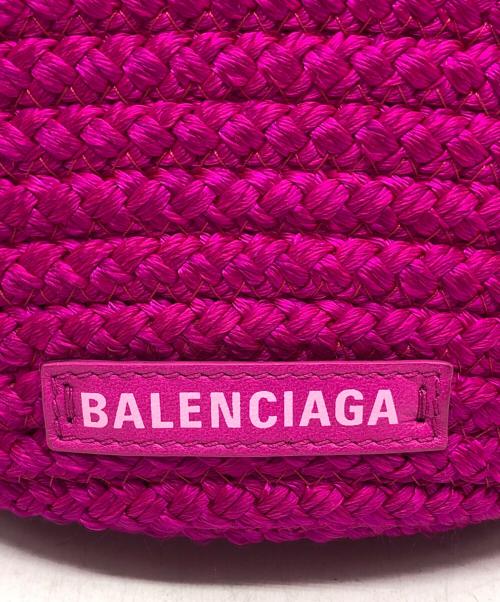 BALENCIAGA（バレンシアガ）BALENCIAGA (バレンシアガ) IBIZA スモール / 2WAYバスケットバッグ ピンクの古着・服飾アイテム