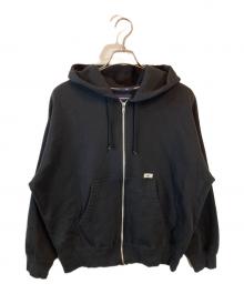 DESCENDANT（ディセンダント）の古着「PX ZIP HOODY」｜ブラック