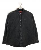 SUPREMEシュプリーム）の古着「Small Box Denim Shirt」｜ブラック