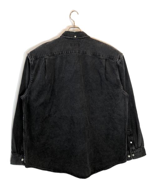 SUPREME（シュプリーム）Supreme (シュプリーム) Small Box Denim Shirt ブラック サイズ:XLの古着・服飾アイテム