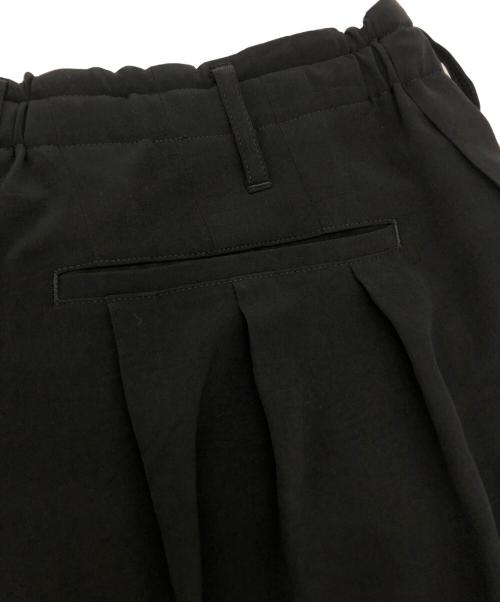 GROUND Y（グラウンドワイ）GROUND Y (グラウンドワイ) CREPE DE CHINE BALLOON PANTS ブラック サイズ:3の古着・服飾アイテム