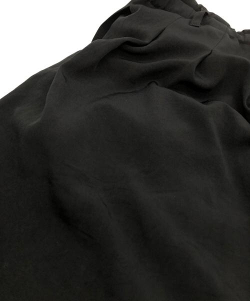 GROUND Y（グラウンドワイ）GROUND Y (グラウンドワイ) CREPE DE CHINE BALLOON PANTS ブラック サイズ:3の古着・服飾アイテム