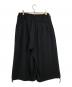 GROUND Y (グラウンドワイ) CREPE DE CHINE BALLOON PANTS ブラック サイズ:3：27000円