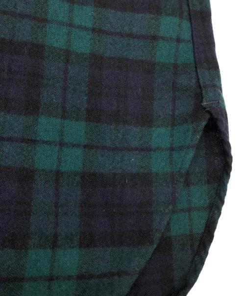 PENDLETON（ペンドルトン）PENDLETON (ペンドルトン) ウールブラックウォッチチェックシャツ グリーン サイズ:16の古着・服飾アイテム