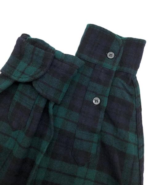 PENDLETON（ペンドルトン）PENDLETON (ペンドルトン) ウールブラックウォッチチェックシャツ グリーン サイズ:16の古着・服飾アイテム