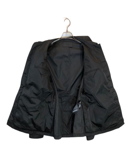 PRADA（プラダ）PRADA (プラダ) Re-Nylon サファリジャケット ブラック サイズ:SZ44の古着・服飾アイテム