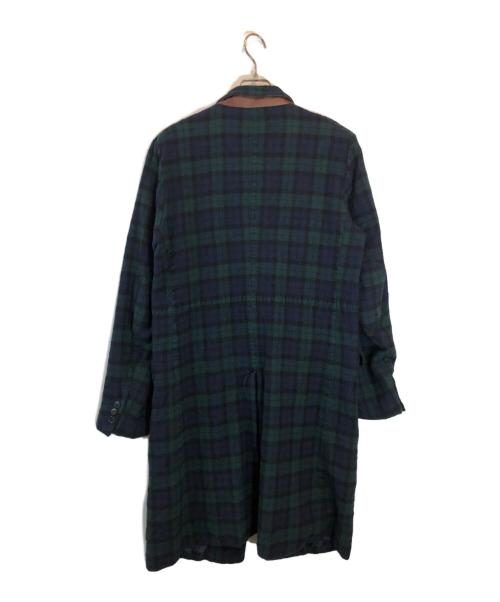UNDERCOVER（アンダーカバー）UNDERCOVER (アンダーカバー) 縮絨チェスターコート ネイビー サイズ:4の古着・服飾アイテム
