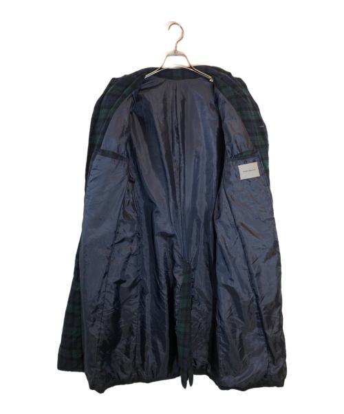 UNDERCOVER（アンダーカバー）UNDERCOVER (アンダーカバー) 縮絨チェスターコート ネイビー サイズ:4の古着・服飾アイテム