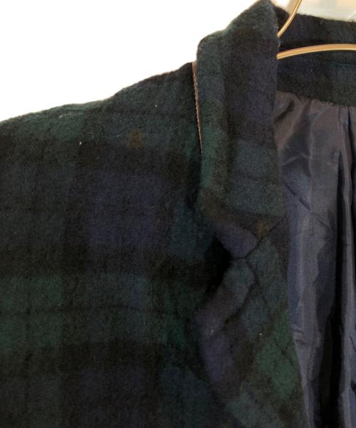 UNDERCOVER（アンダーカバー）UNDERCOVER (アンダーカバー) 縮絨チェスターコート ネイビー サイズ:4の古着・服飾アイテム