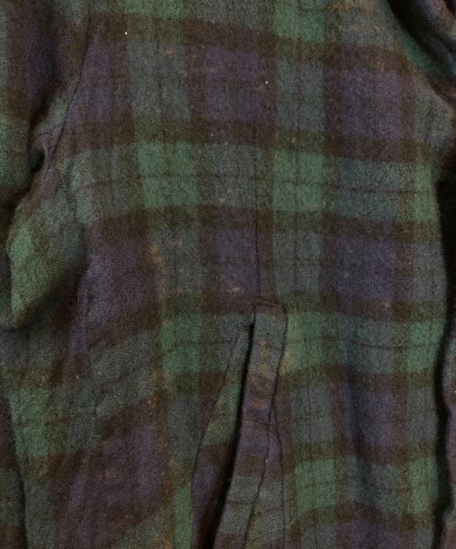 UNDERCOVER（アンダーカバー）UNDERCOVER (アンダーカバー) 縮絨チェスターコート ネイビー サイズ:4の古着・服飾アイテム
