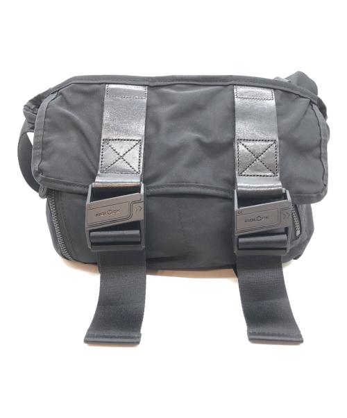 AMICALVA（アミアカルヴァ）AMICALVA (アミアカルヴァ) AMIACALVA GABARDINE MESSENGER BAG (S) ブラック サイズ:下記参照の古着・服飾アイテム