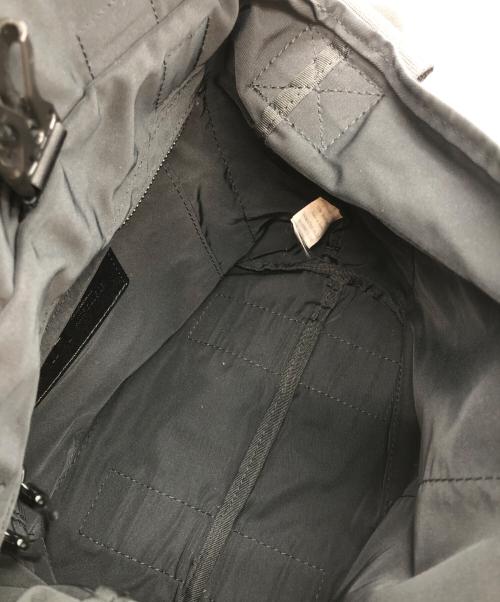 AMICALVA（アミアカルヴァ）AMICALVA (アミアカルヴァ) AMIACALVA GABARDINE MESSENGER BAG (S) ブラック サイズ:下記参照の古着・服飾アイテム